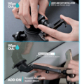 [PREMIUM] WipeOut FLEXi PRO Aluminium Alloy Car Mobile Phone Holder